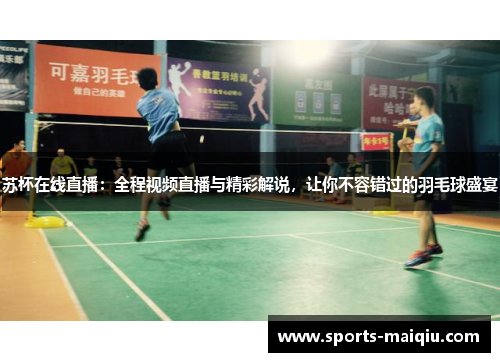 苏杯在线直播：全程视频直播与精彩解说，让你不容错过的羽毛球盛宴
